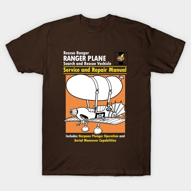 Ranger Plane Manual T-Shirt by OtakuTeez